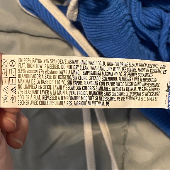 Forever 21 Blue Ribbed Romper - Picture 4 of 5